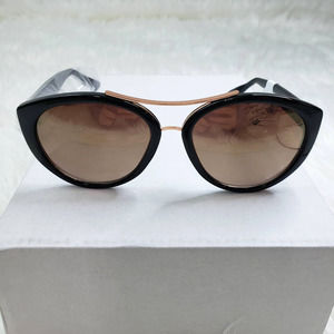 Joe's Jeans Sunglasses Cateye Black Plastic Frame